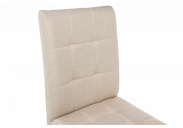 Стул деревянный Madina dark walnut / fabric cream фото 8