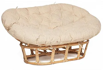 Кресло,MAMASAN ECO, M119/23-02 SP / с подушкой, ремешками / Natural (натуральный)