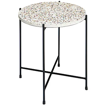 Столик кофейный Josen terrazzo, D43 см