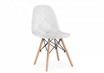 Стул деревянный Kvadro 1 white / wood
