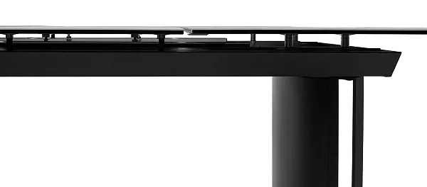 Стол RASMUS 160 TL-45 Белый мрамор, испанская керамика / черный каркас, ®DISAUR фото 8
