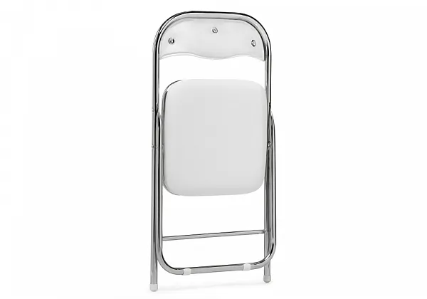Стул на металлокаркасе Fold 1 складной white / chrome фото 6