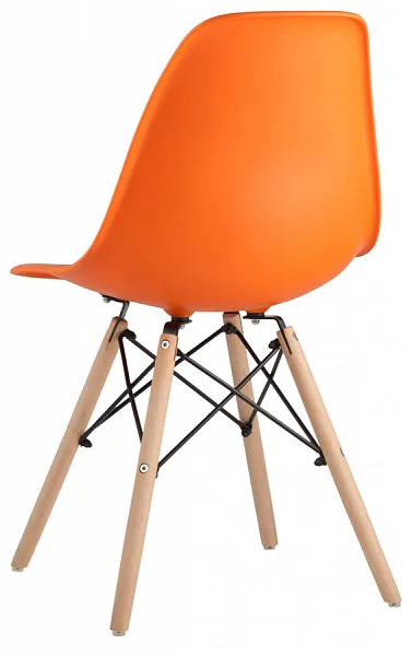 Стул DSW оранжевый фото 4