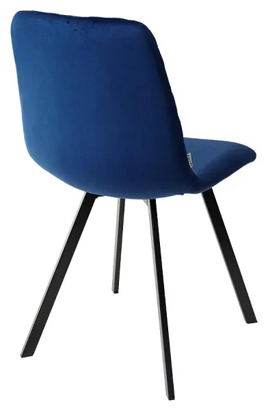 Стул DAIQUIRI BLUVEL-86 NAVY BLUE, велюр фото 3