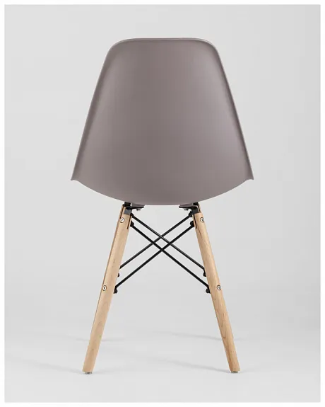 Стул Eames Style DSW темно-бежевый (разборный каркас) фото 9