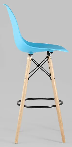 Стул DSW барный бирюзовый фото 2