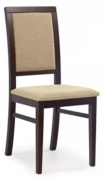 Стул Halmar SYLWEK 1 (темный орех/t.beige)