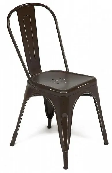 Стул LOFT CHAIR (mod. 012), коричневый