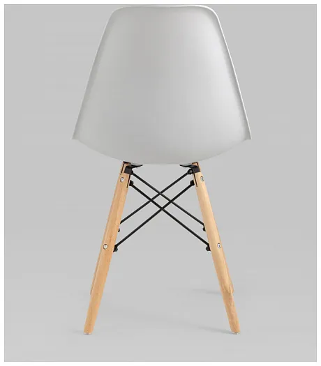 Стул Eames Style DSW светло-серый (разборный каркас) фото 8