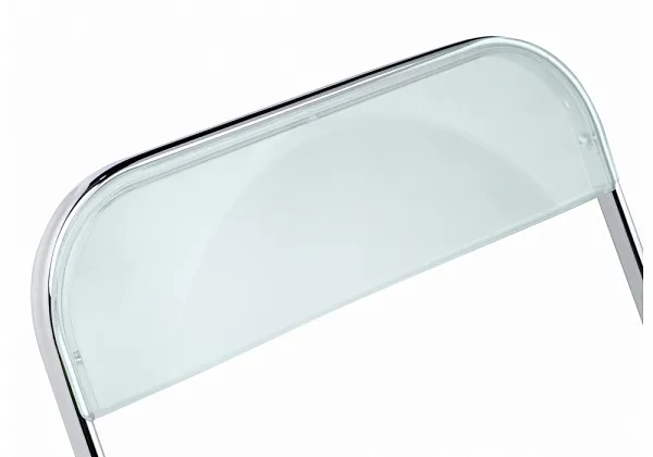 Пластиковый стул Fold складной clear gray-blue фото 9
