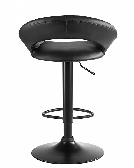 Стул барный MIRA BLACK чёрный фото 6