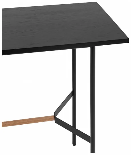 Стол барный Knobb 120*60 черный фото 5