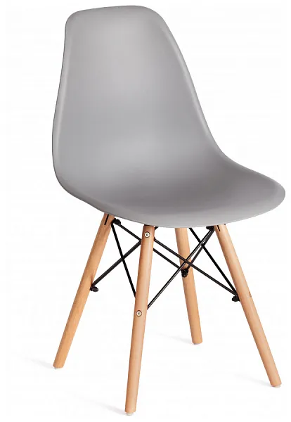 Стул CINDY (EAMES) (mod. 1801) светло-серый