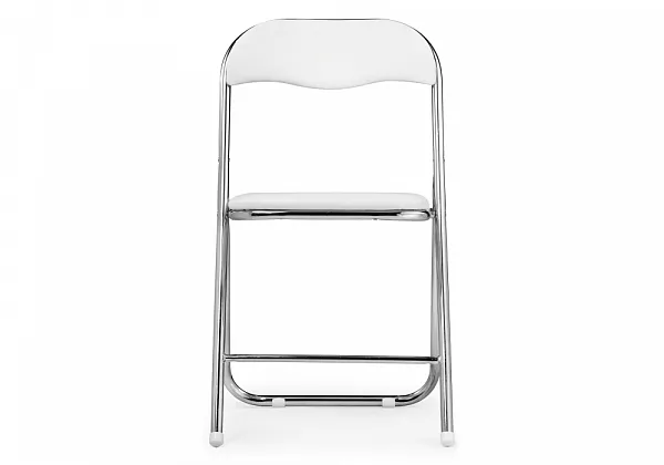 Стул на металлокаркасе Fold 1 складной white / chrome фото 3