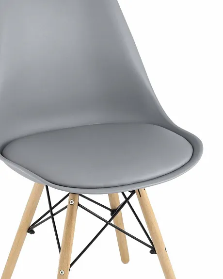 Стул Eames Soft серый фото 5
