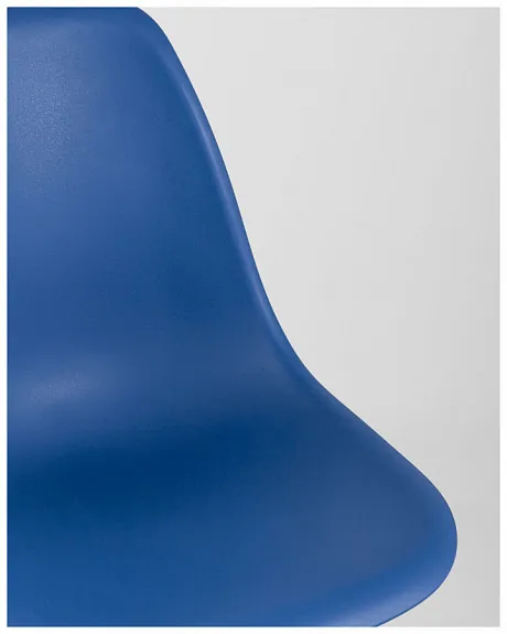 Стул Eames Style DSW синий (разборный каркас) фото 11