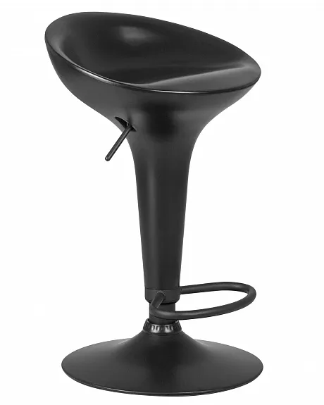 Стул барный BOMBA BLACK чёрный фото 3