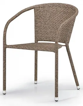 Плетеное кресло Y137C-W56 Light brown