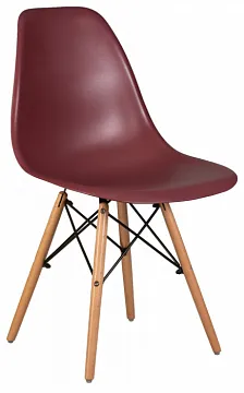 Стул DSW ножки светлый бук, цвет сливовый R-13