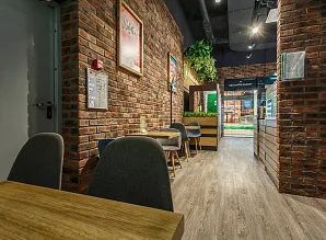 Барная стойка и мебель для кафе Prime в IQ-quarter Москва-Сити Фото 14