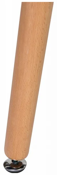 Стол обеденный SERRA WIDE (ножки светлый бук, столешница белая) фото 3
