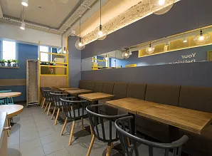 Стильная мебель для кафе Deli by Prime на ул. Шаболовская Фото 13