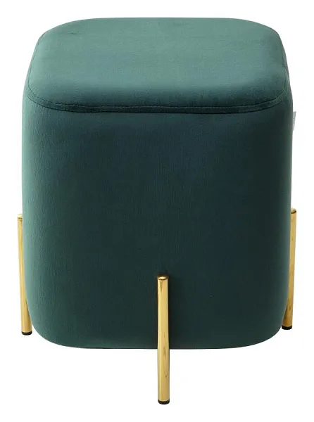 Пуф ARES BLUVEL-78 GREEN / GOLD фото 5