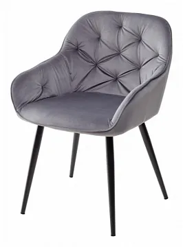Стул BREEZE BLUVEL-14 GREY, велюр