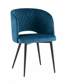 Стул-кресло Дарелл велюр синий
