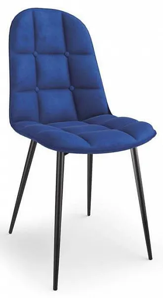 Стул HALMAR K417 синий/черный