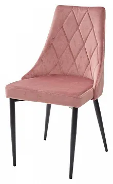 Стул NEPAL BLUVEL-52 PINK/ черный каркас