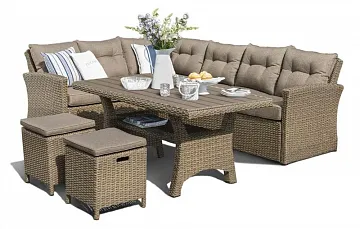 Комплект плетеной мебели AFM-307B Beige