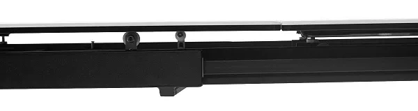 Стол CORNER 120 HIGH GLOSS STATUARIO керамика, стекло/ черный каркас, ®DISAUR фото 7