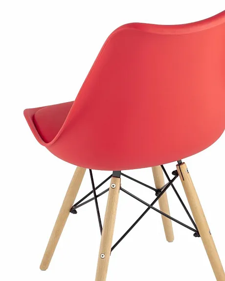 Стул Eames Soft красный фото 6