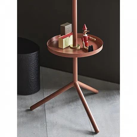 Вешалка напольная с полкой Lingon, терракотовая фото 5
