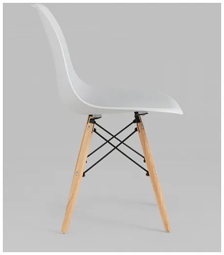 Стул Eames Style DSW светло-серый (разборный каркас) фото 6