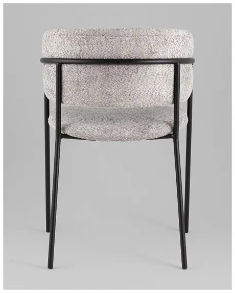 Кресло Нэлли New, букле светло-серый фото 6