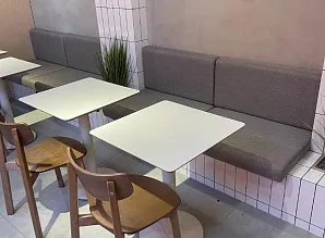 Мебель для кофейни Bodro сoffee на Дербеневской набережной Фото 9