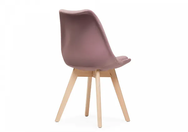 Стул деревянный Bonuss light purple / wood фото 5
