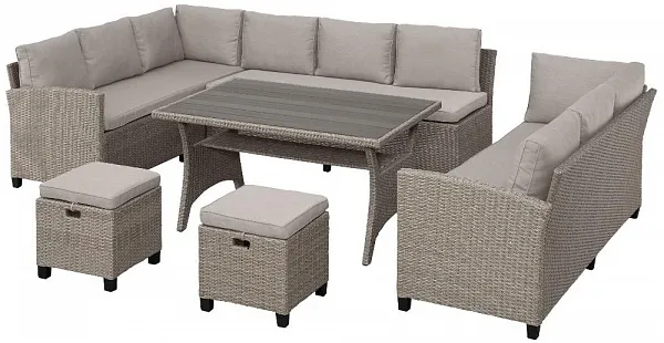 Комплект плетеной мебели AFM-370B Beige