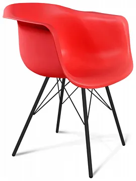 Стул SHT-ST31/S37 красный ral3020/черный муар