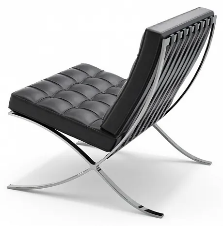 Кресло BARCELONA CHAIR чёрный фото 5