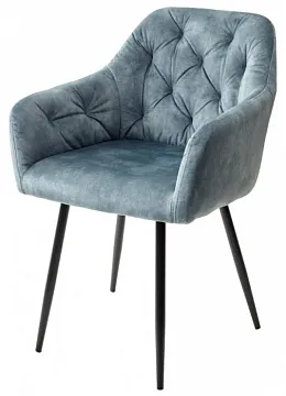 Стул PERU PK6015-15 GREY GREEN античный серо-зеленый, велюр
