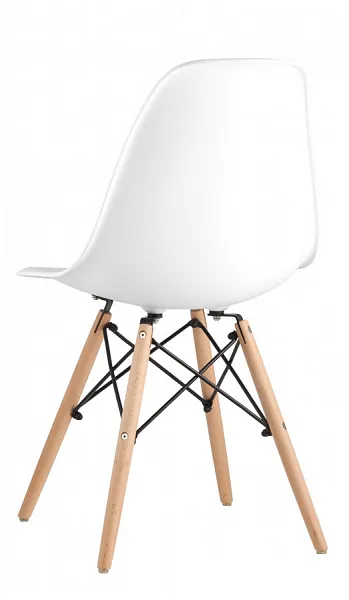Стул DSW белый фото 4