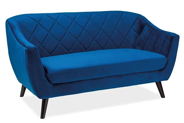 Диван Signal MOLLY 2 Velvet Bluvel 86 (синий)
