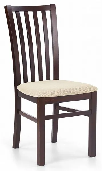 Стул Halmar GERARD 7 (темный орех/t.beige)