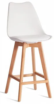 Стул барный TULIP BAR (mod. C1014H-1), белый