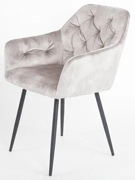 Стул PERU PK6015-06 BEIGE античный бежевый, велюр