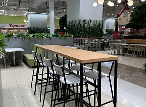 Мебель по индивидуальному проекту для фуд-корта ТРЦ Город Фото 62
