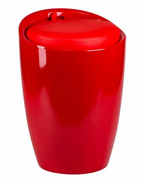 Табурет с местом для хранения LM-1100 (красный)